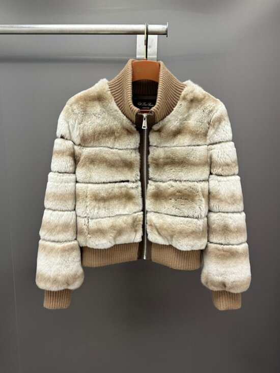 Loro Piana Jackets & Blazers - Loro Piana Rex Rabbit Fur Jacket